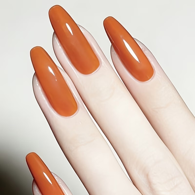 Caramel Orange Nail Strengthen - огляд і ціна Nail Art Orange