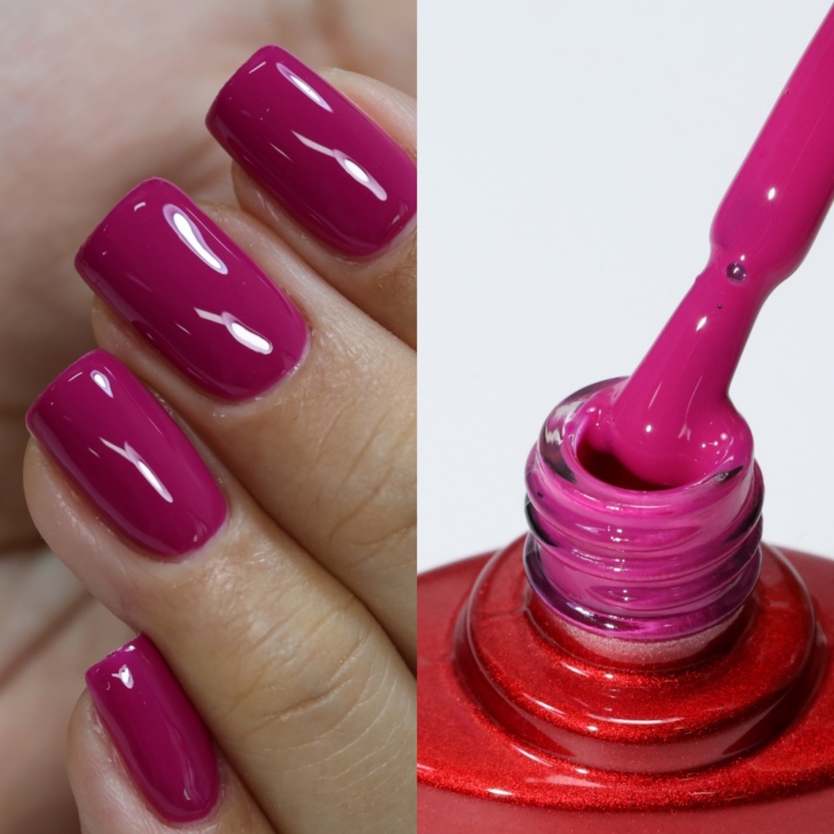 MSHARE 10ml Purple Red Base Ge - огляд і ціна Nail Art Violet