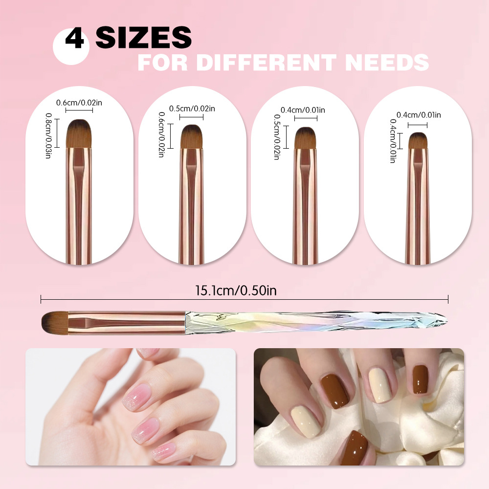 Nail Brush for Nail Art Design - огляд і ціна Nail Art Navy