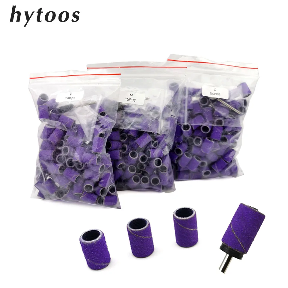 HYTOOS 100pcs/Bag Purple Sandi - огляд і ціна Nail Art Violet