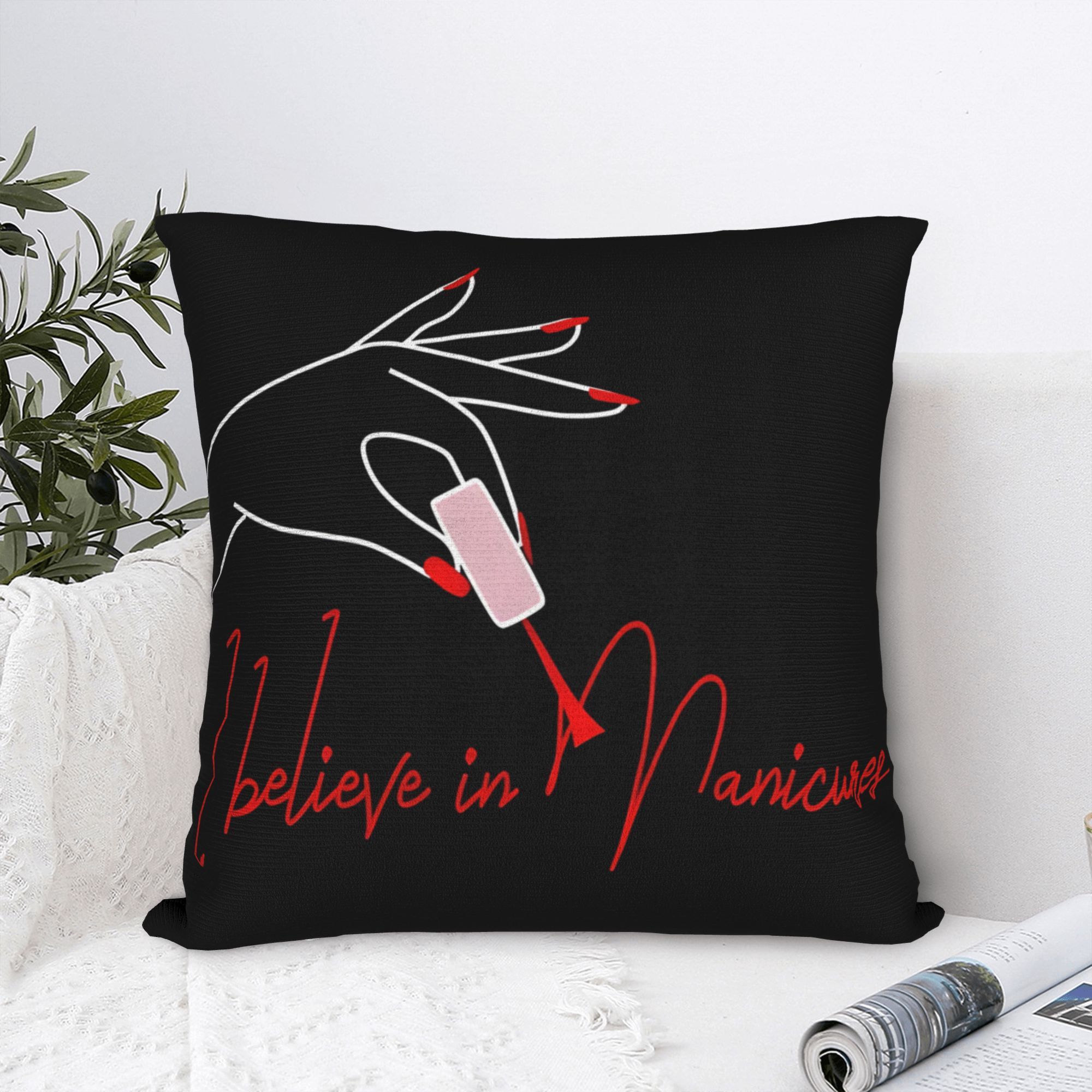 Funny Manicure Nail Art Pillow - огляд і ціна Nail Art Quotes Funny