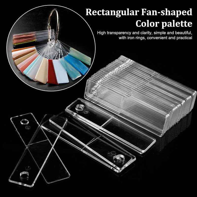 Rectangle Fake Nail Art Displa - огляд і ціна Nail Art Navy