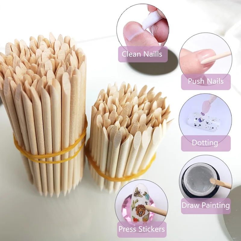 Nail Cuticle Pusher Orange Woo - огляд і ціна Nail Art Orange