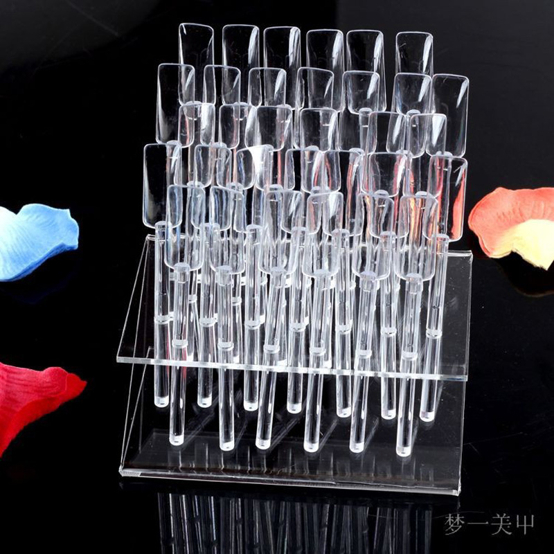 32 Tips Pop Sticks Acrylic Nai - огляд і ціна Nail Art Navy