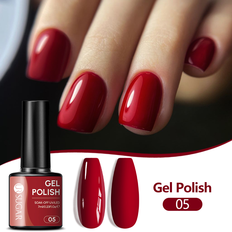 UR SUGAR 1/6pcs Pumpkin Orange - огляд і ціна Nail Art Orange