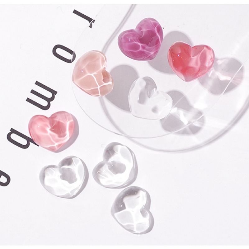 40Pcs Transparent Glass Nail A - огляд і ціна Nail Art Navy