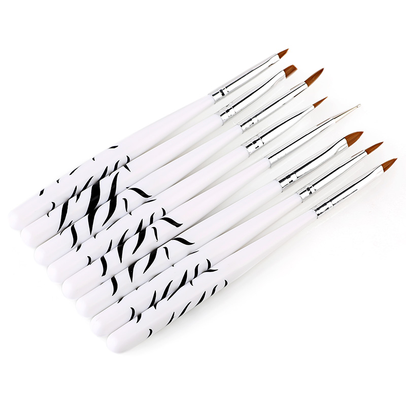 Nail Zebra Calligraphy Carved  - огляд і ціна Nail Art Zebra