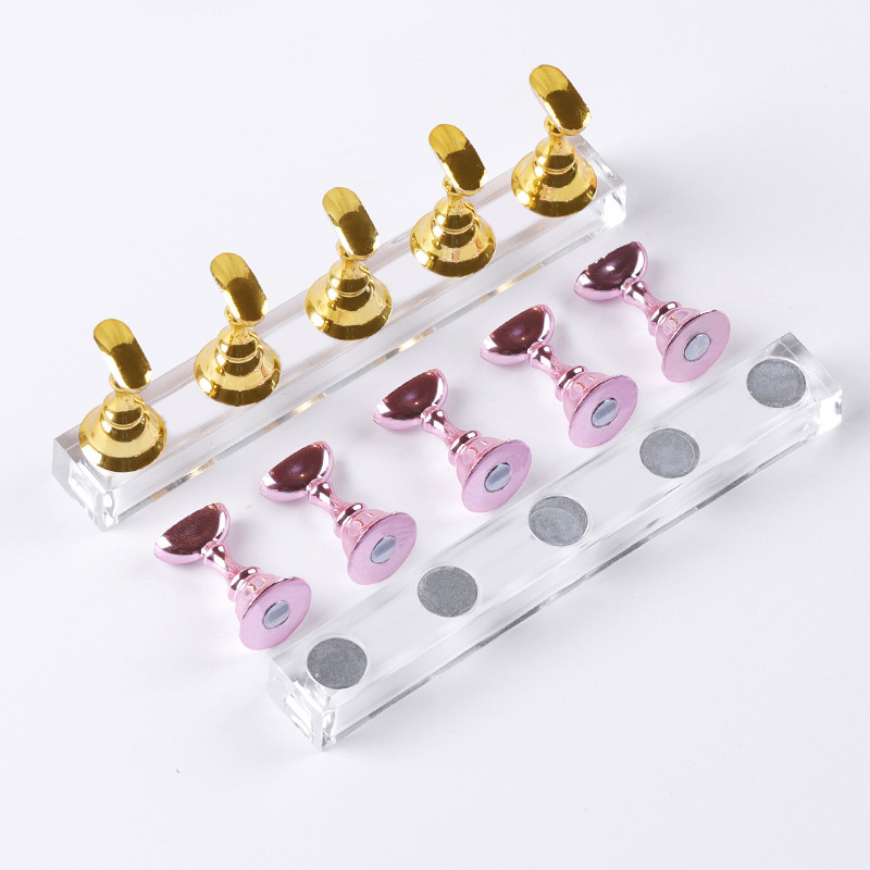 5/30pcs/Set Magnetic Nail Hold - огляд і ціна Nail Art Navy