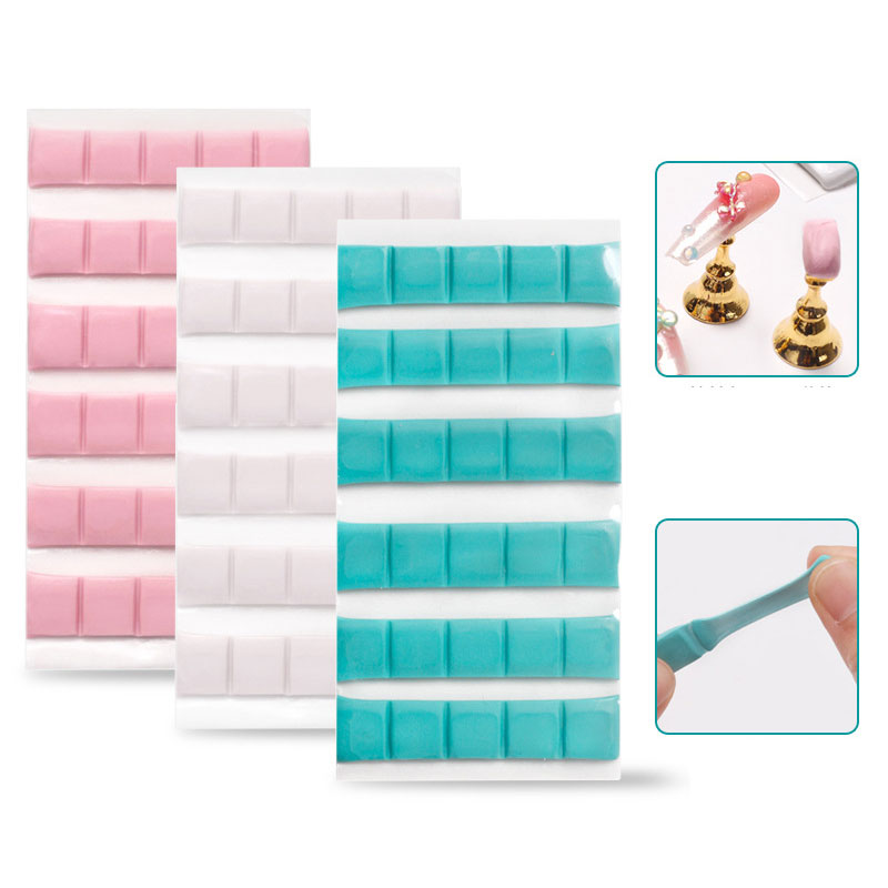 1 Pack Nail Adhesive Glue Clay - огляд і ціна Nail Art Navy