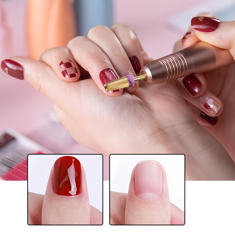 5 in 1 Tungsten Steel Nail Dri - огляд і ціна Nail Art Violet