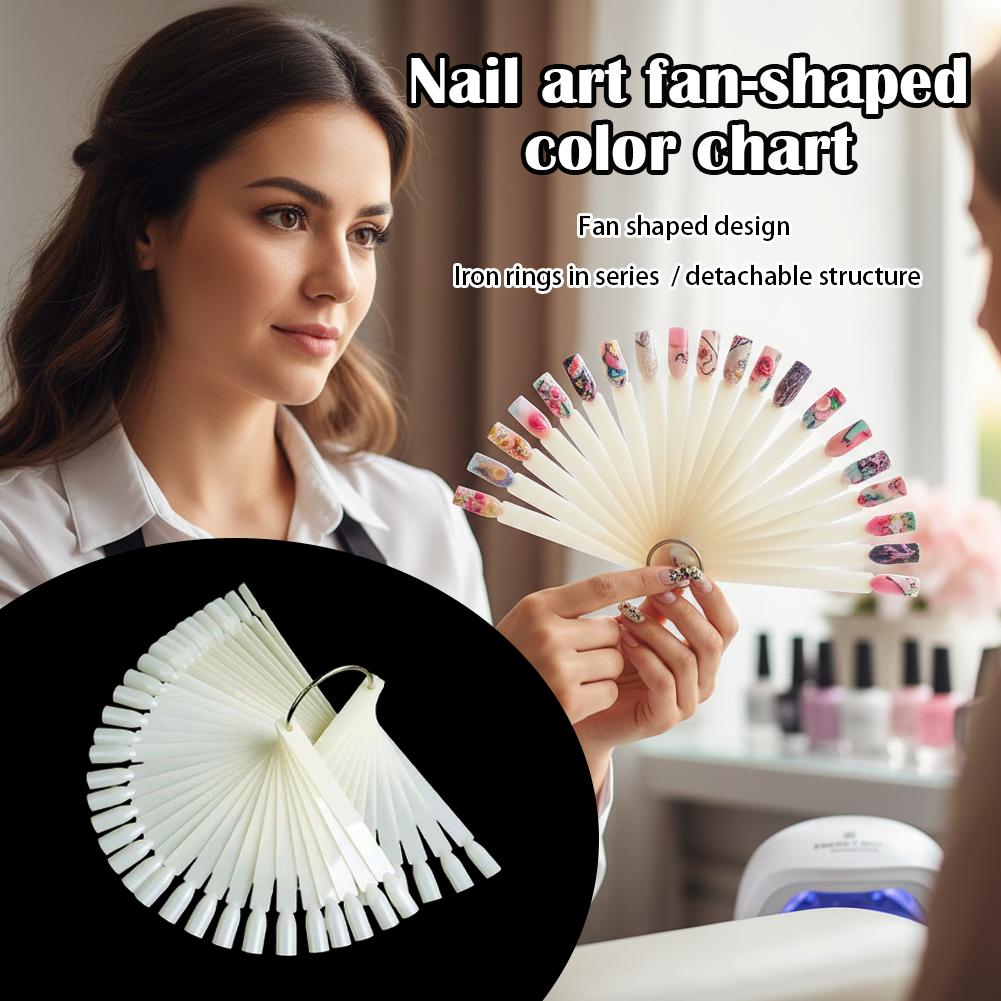 50 Tips Clear Nail Swatches Co - огляд і ціна Nail Art Navy