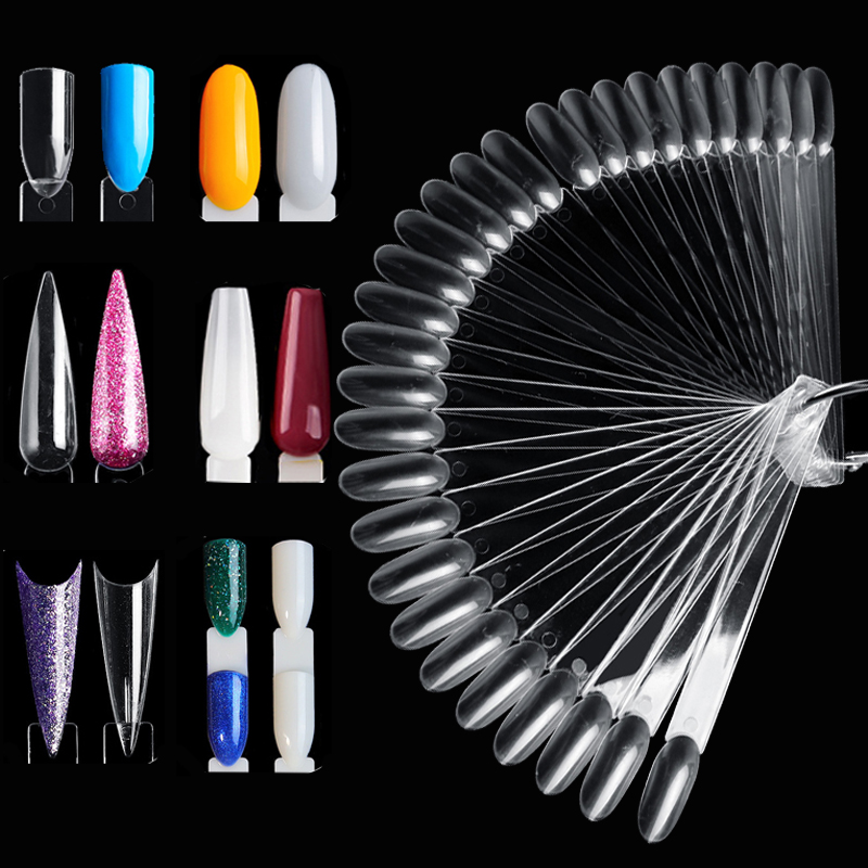 50Pcs False Tips For Nail Art  - огляд і ціна Nail Art Navy