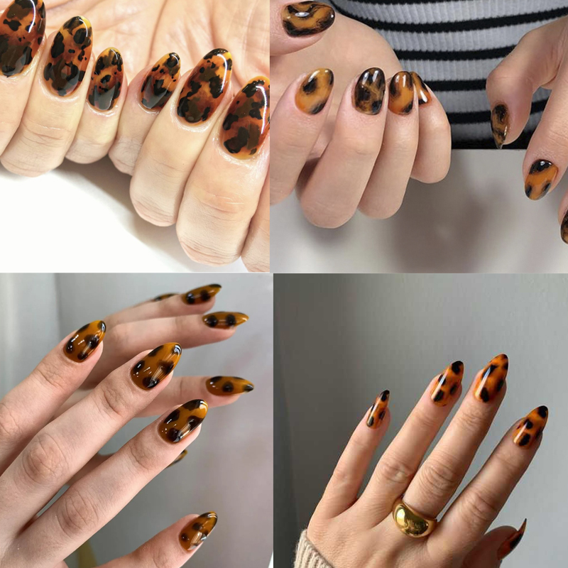1roll 100CM*4CM Tortoise Shell - огляд і ціна Nail Art Zebra