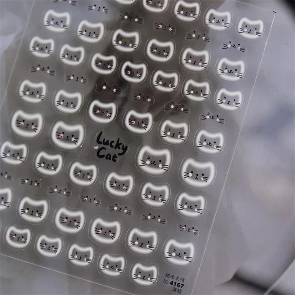 White Halo Dyeing Cat Face Cup - огляд і ціна Nail Art Orange