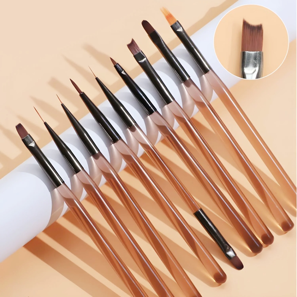 9PCS Nail Brush for Nail Art D - огляд і ціна Nail Art Navy